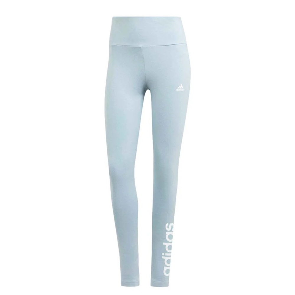 Adidas Sky Blue High-Waisted Leggings - 761999